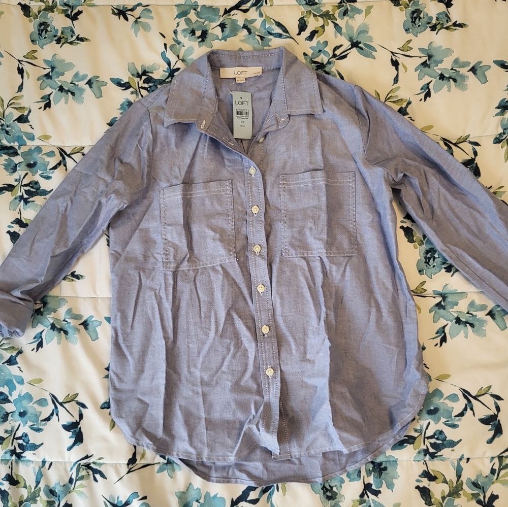Loft pocket tunic shirt